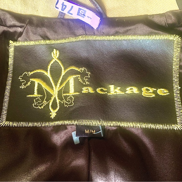 Mackage Double Closure Leather Trim Jacket - Picture 8 of 16